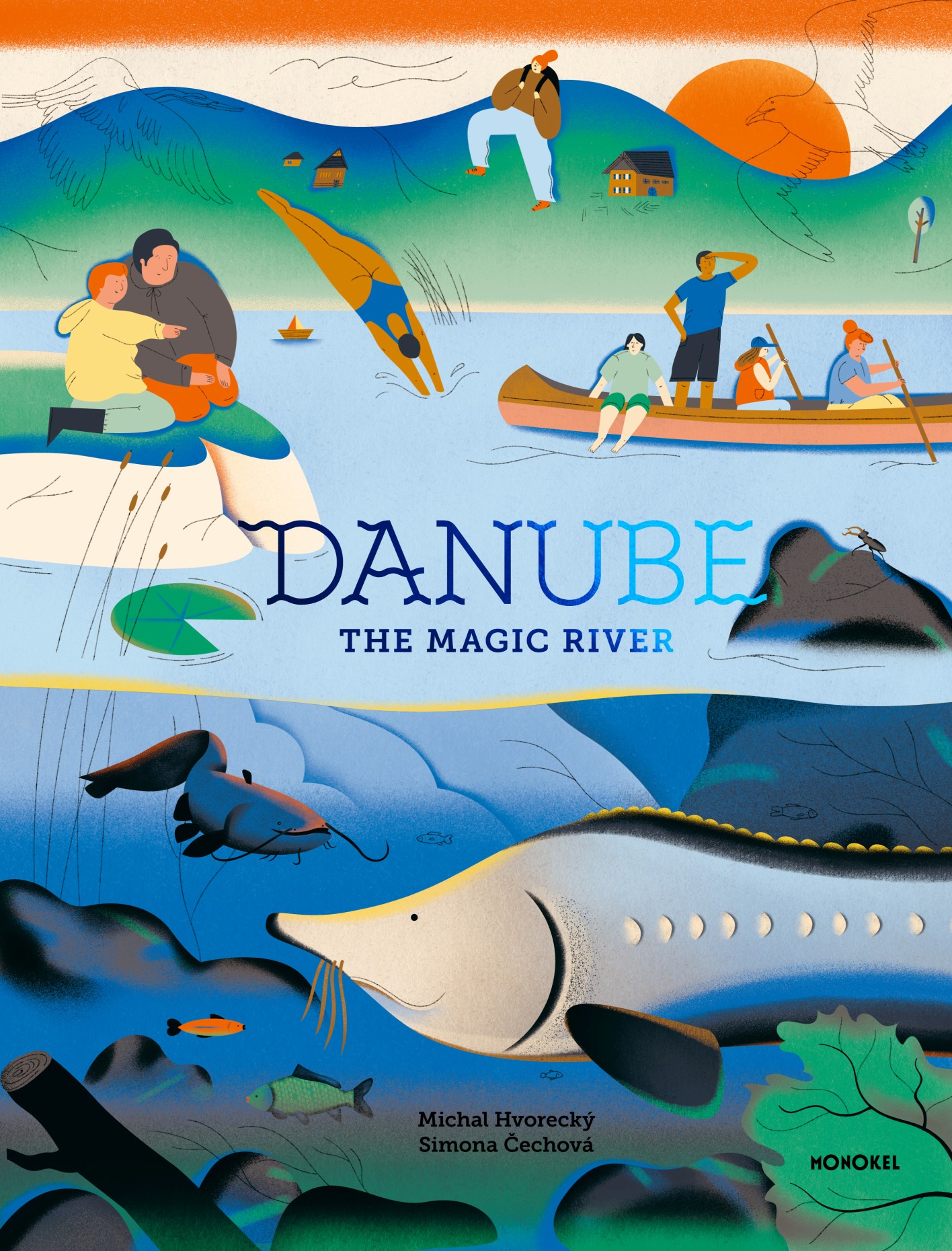 front cover of Michal Hvorecky – Danube The Magic River